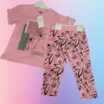 Vasarinis komplektukas "rausvas"