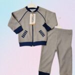 Pilkas komplektukas berniukui